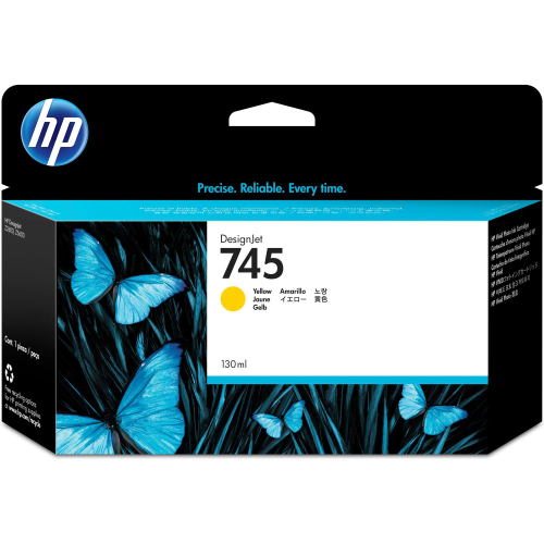 HP 745 CARTUCCIA INK-JET 130 ML GIALLO